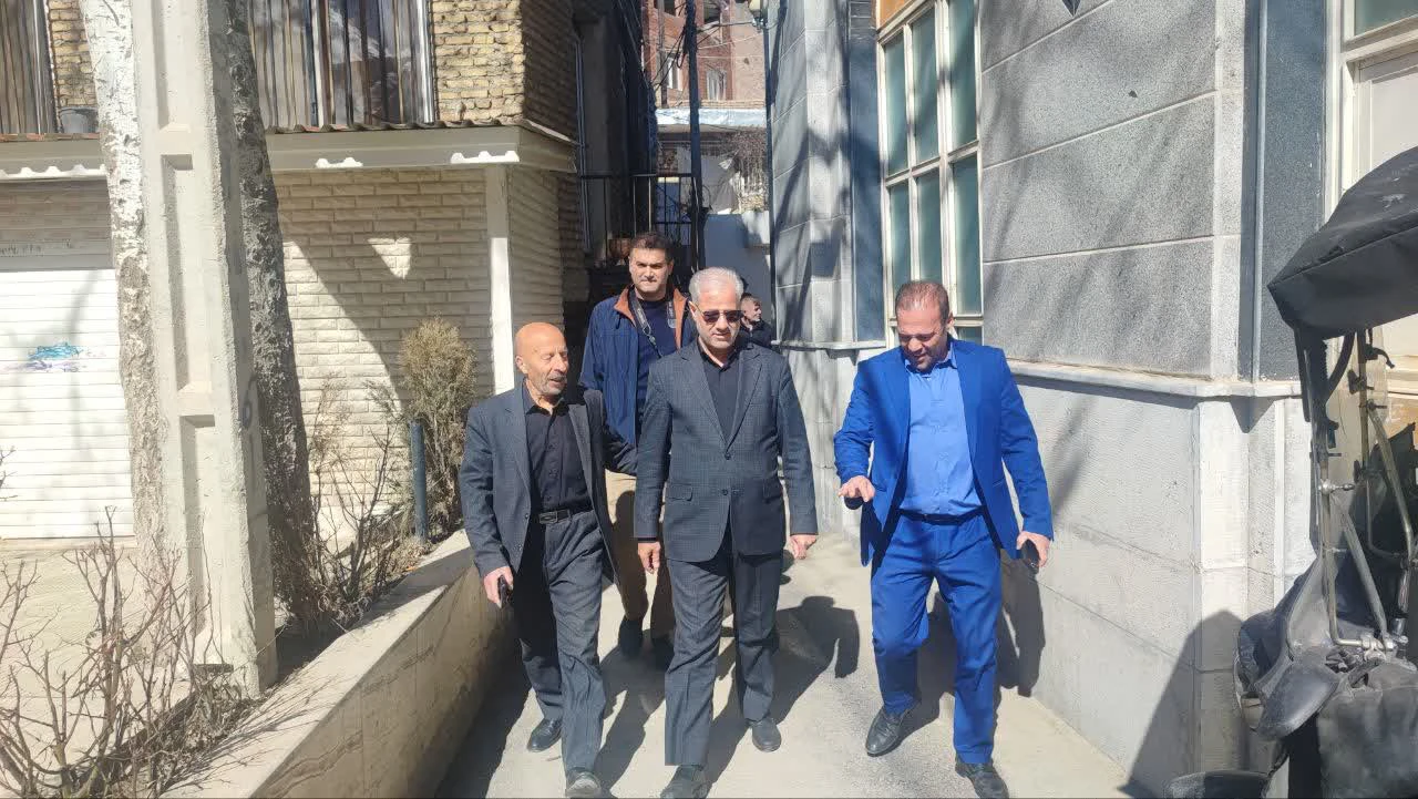 بازدید میدانی بخشدار